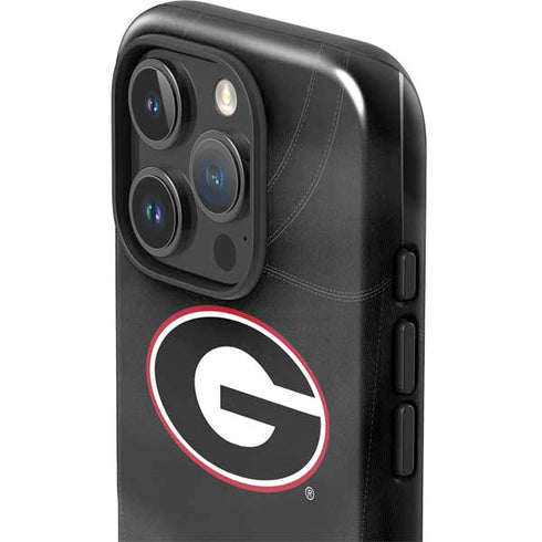 University of Georgia Black Jersey iPhone 16 Pro Max Impact Case
